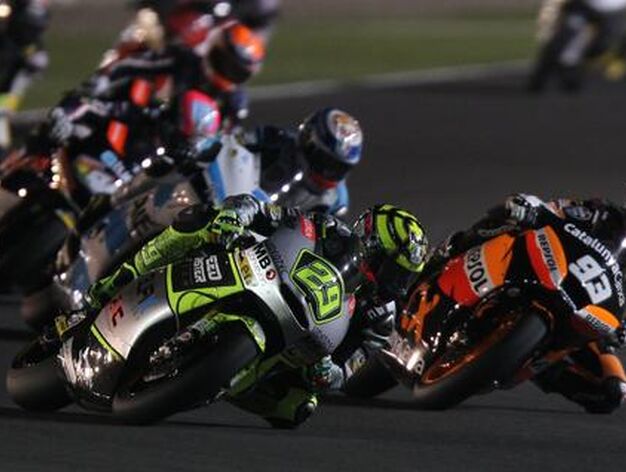 El GP de Qatar de Moto2.

Foto: AFP Photo
