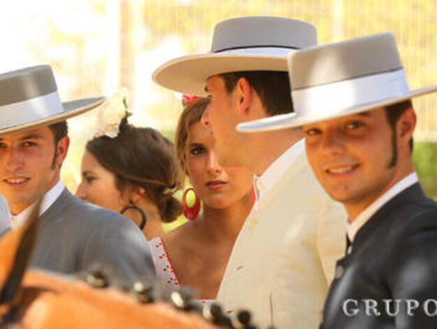 Caballistas, de corto y con sombrero cordob&eacute;s

Foto: Miguel Angel Gonzalez