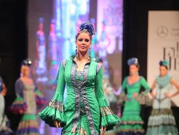 Con 'Flamencas de aqu&iacute; y alla' llev&oacute; el encanto de Marruecos, China o la India a las Bodegas de Gonz&aacute;lez Byass.

Foto: Juan Carlos Corchado