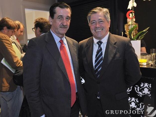 Enrique Pi&ntilde;eyro y Rafael Salgueiro. 

Foto: Juan Carlos V&aacute;zquez