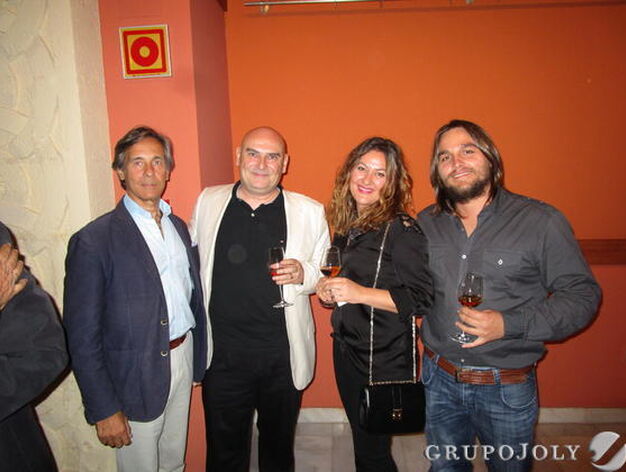 Jorge Manrique, Antonio Saura, Roc&iacute;o Ruiz y Mario Leyva.

Foto: Ignacio Casas de Ciria