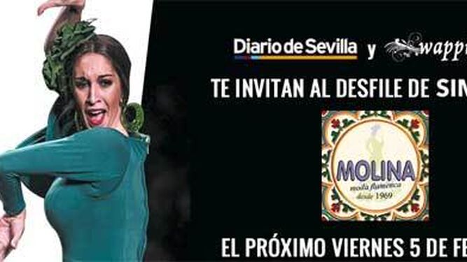 Wappíssima te invita al desfile de Molina Moda Flamenca en SIMOF