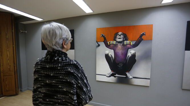 Algunas de las obras que se muestran desde hoy en la sala 'ArteaDiario'.