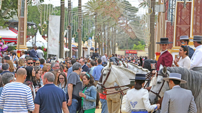 Imagen del Real de la Feria del Caballo en su última edición.