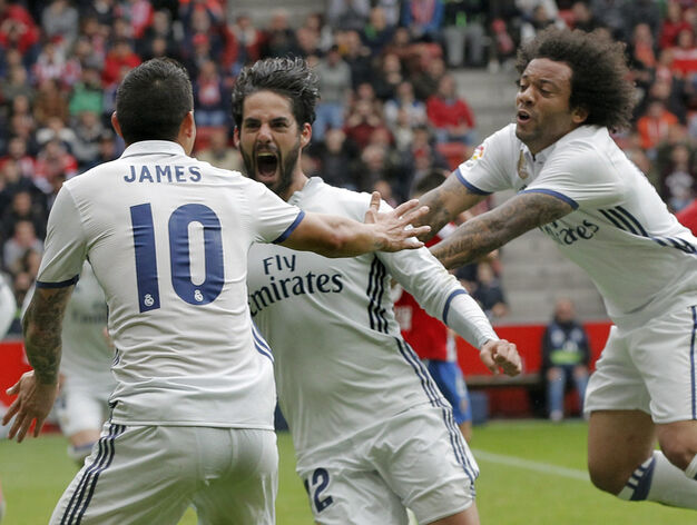 Las im&aacute;genes del Sporting-Real Madrid
