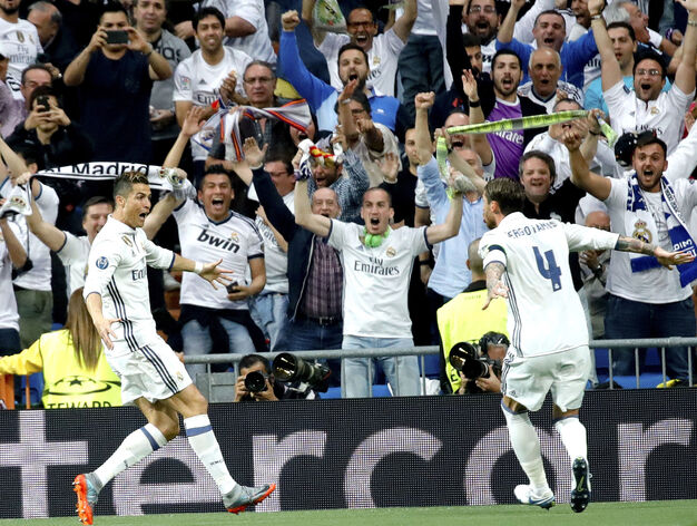 La ida de semifinales del Madrid-Atl&eacute;tico de 'Champions'