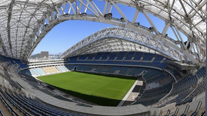 El Stadium Sochi, una de las sedes de la Confederaciones.
