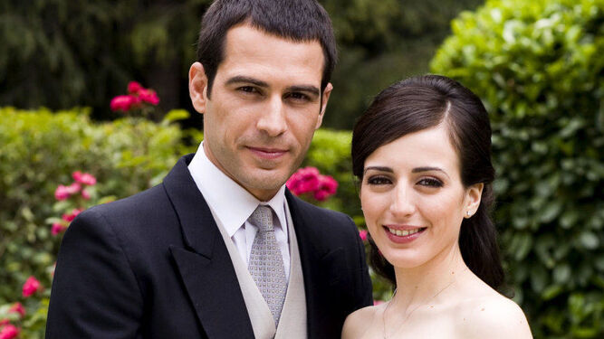 Foto de la boda de los protagonistas a cargo de Alejandro Tous y Ruth Núñez.
