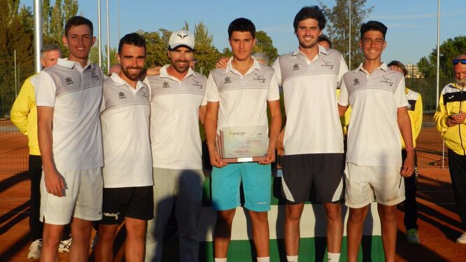 El equipo del Club Nazaret, campeón de Andalucía