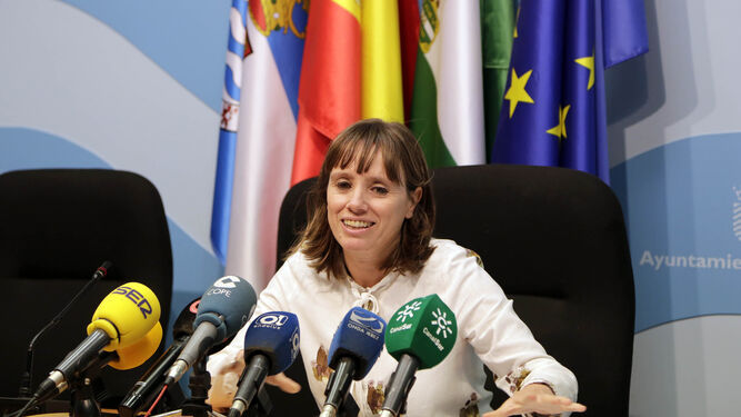 La delegada de Recursos Humanos, Laura Álvarez.