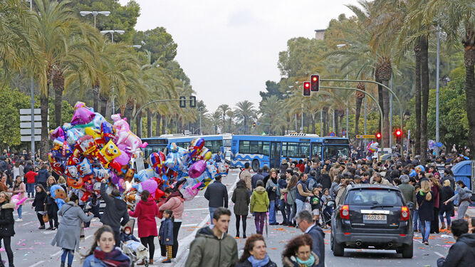 La Cabalgata recorre las calles de Jerez