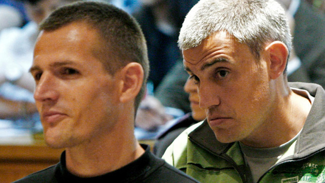 Igor Portu y Mattin Sarasola, en el juicio por el atentado de la T4