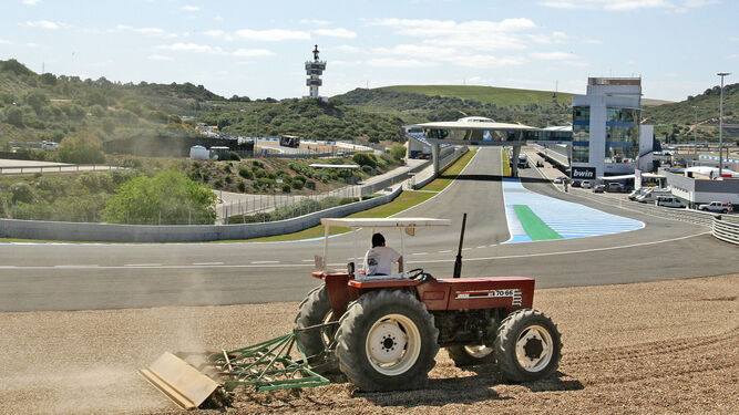 Preparativos del Gran Premio de 2012, cuya adjudicación fue investigada.
