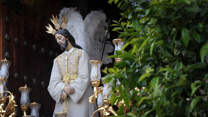 Imagen de Nuestro Padre Jesús del Consuelo que en la tarde noche de hoy presidirá el vía crucis organizado por la familia mercedaria de Jerez.