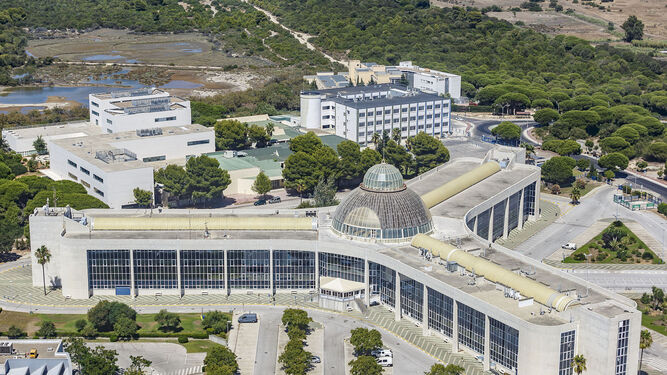 Facultad de Ciencias del Mar de la Universidad de Cádiz, en el campus de Puerto Real.