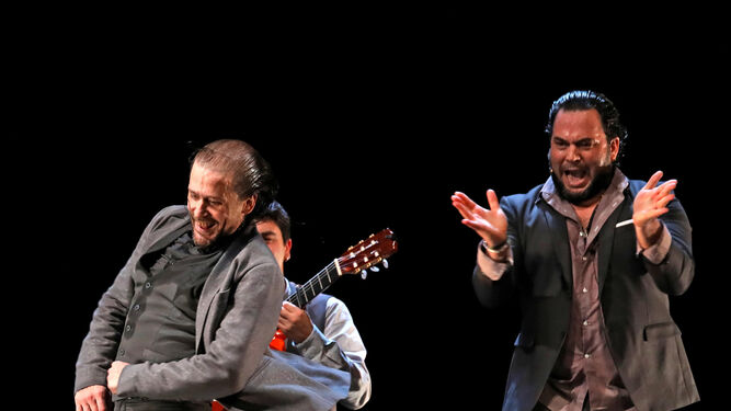 Un momento de la actuación de Manuel Tañé en el pasado Festival de Jerez.