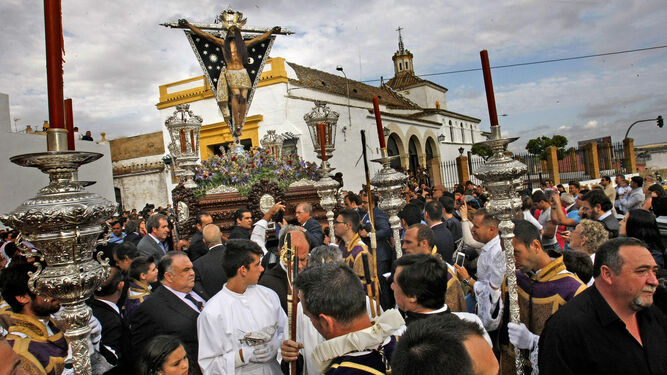 El Cristo de la Expiración volverá a su ermita de San Telmo el próximo 30 de junio.