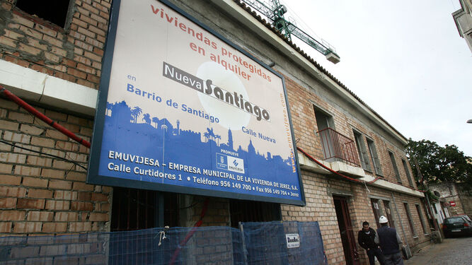 Construcción de viviendas de alquiler de Emuvijesa, en Jerez, con un 25% de morosidad en alquiler.