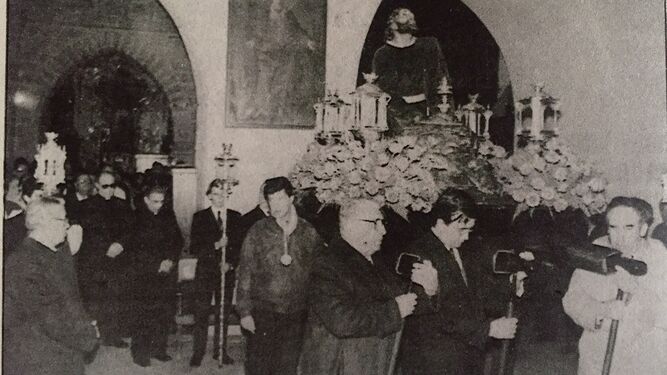 Jesús Orando en el Huerto en el año 1991