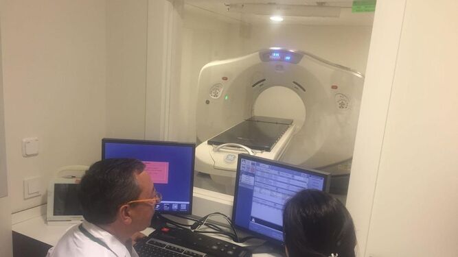 Instalaciones del servicio de Radioterapia del hospital de Jerez.