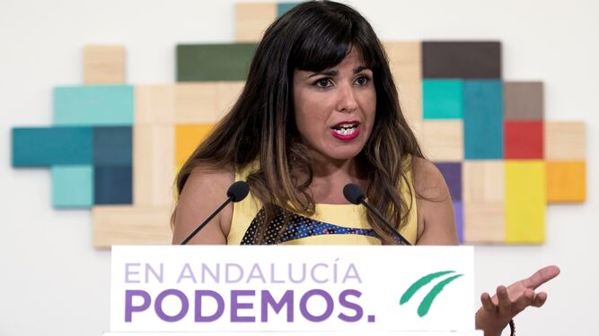 Teresa Rodríguez valora su victoria en las primarias de Podemos