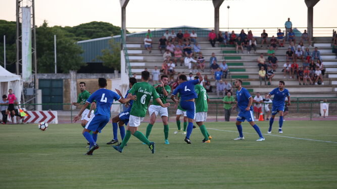 Jorge Herrero dispuso de una buena ocasión en la primera mitad.