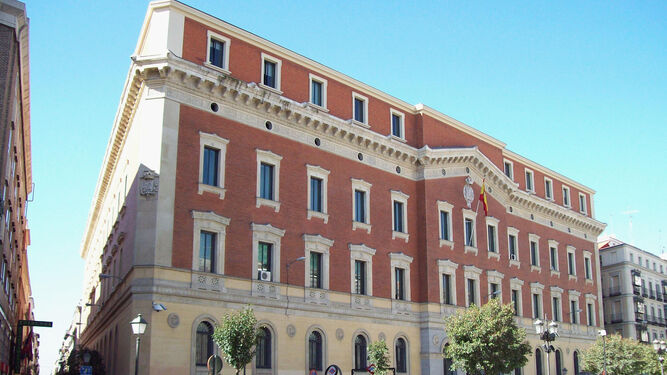 Imagen del edificio que alberga la sede del Tribunal de Cuentas.