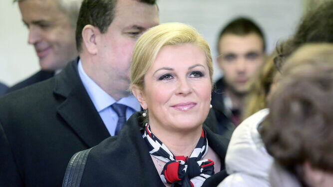 Kolinda Grabar-Kitarovic preside el Gobierno de Croacia.