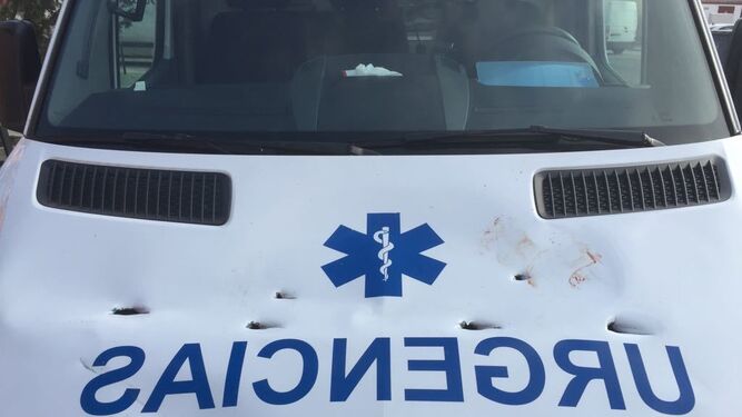Estado de la ambulancia con los orificios