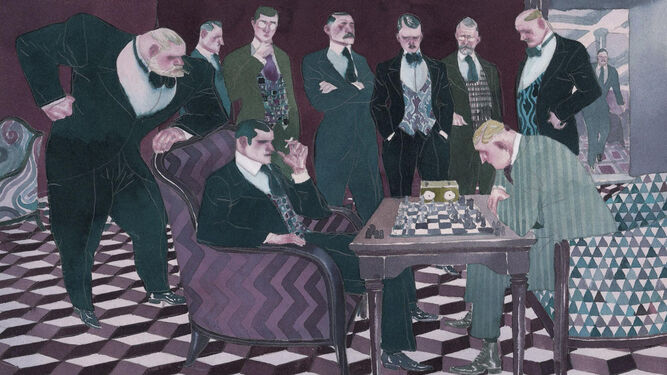 Una de las imágenes de 'El jugador de ajedrez'.