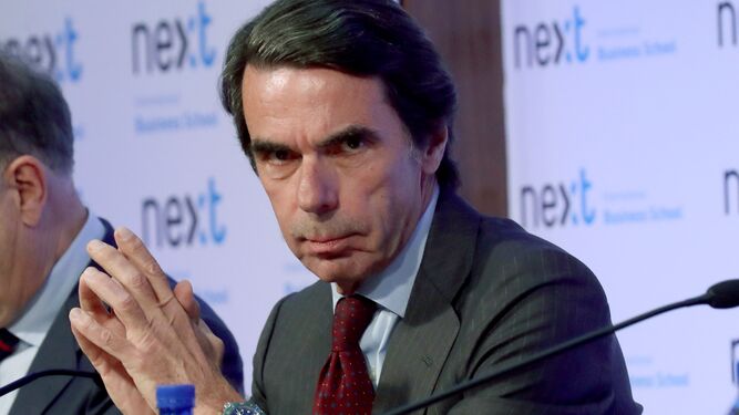 El ex presidente del PP José María Aznar