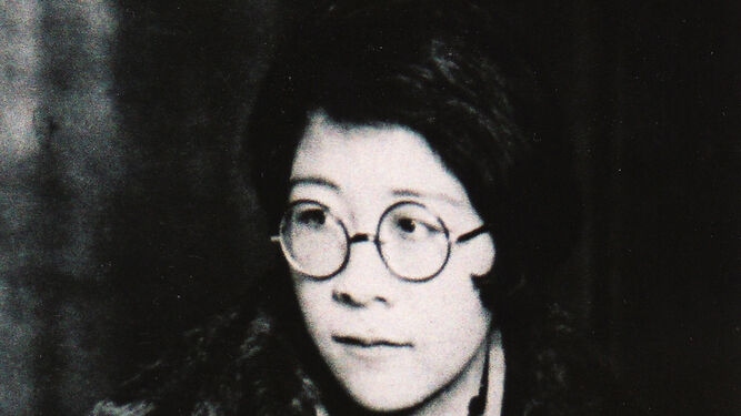 La escritora japonesa Hayashi Fumiko (1903-1951).