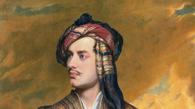Lord Byron vestido a la albanesa. 1835. Thomas Phillips