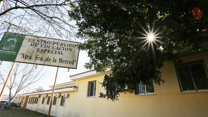 Un colegio de Educación Especial de la Junta en Jerez.