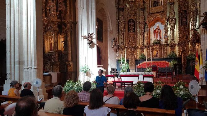 Imagen de la visita a San Dionisio, celebrada días atrás.