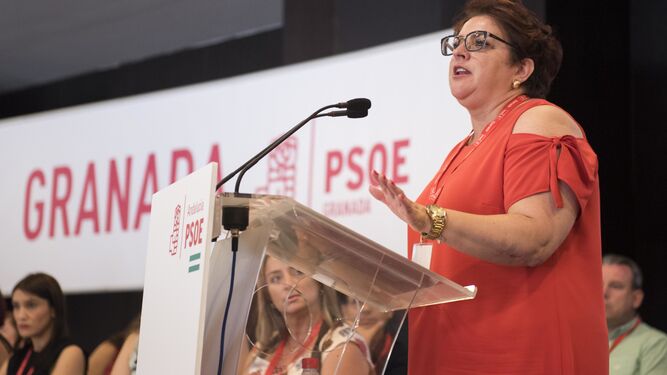 Teresa Jiménez, cabeza de lista del PSOE