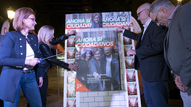 Arranque de campaña de Ciudadanos en Granada