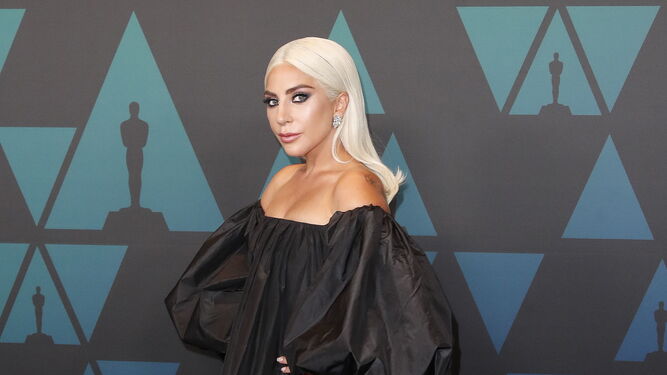 Lady Gaga, de Valentino Primavera Verano 2019.