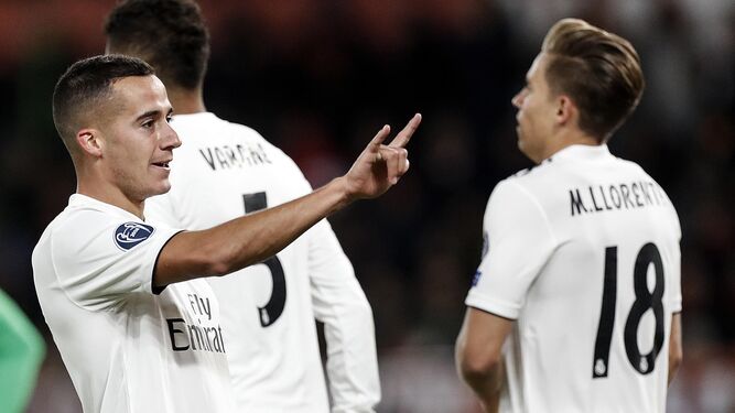 Las im&aacute;genes de la Roma-Real Madrid