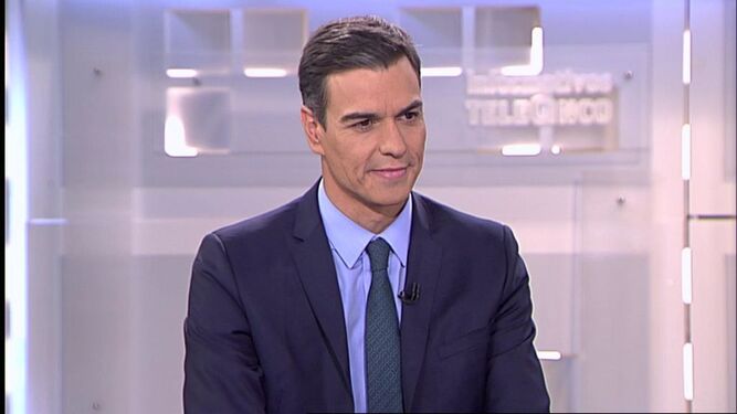 Pedro Sánchez, entrevistado en Telecinco