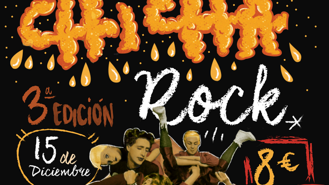 Cartel del III Chicha Rock.