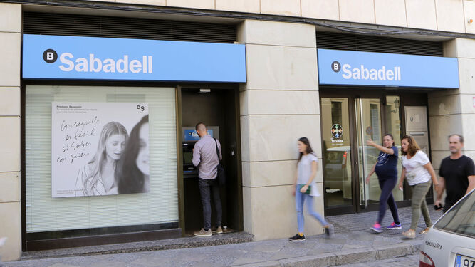 Banco Sabadell es la entidad que más lleva perdido en la Bolsa en el presente año.