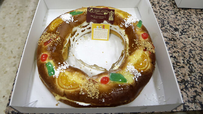 Rosc&oacute;n de Reyes de Pasteler&iacute;a La Antigua Merced
