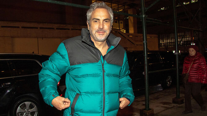 Alfonso Cuarón, a su llegada al Lincoln Center de Nueva York.