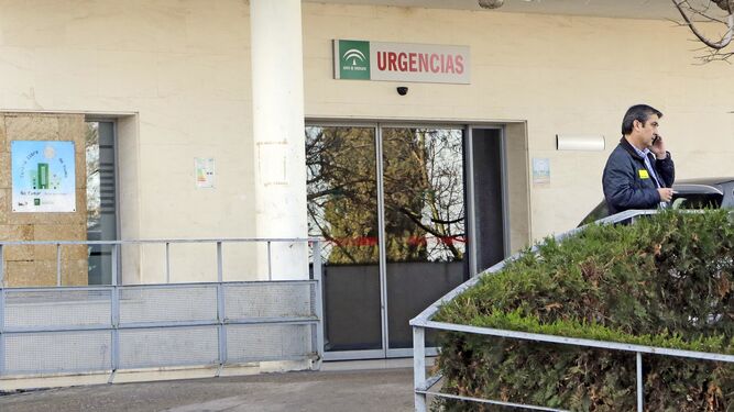 Imagen del acceso al servicio de Urgencias del hospital.