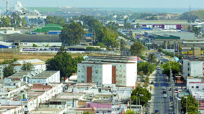 Imagen panorámica de la barriada de San Telmo.