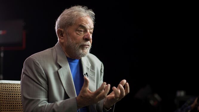 El ex presidente brasileño Lula da Silva, en una entrevista.