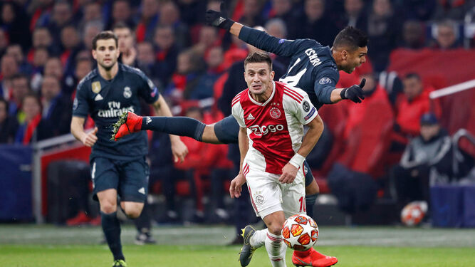 Las im&aacute;genes del Ajax-Real Madrid