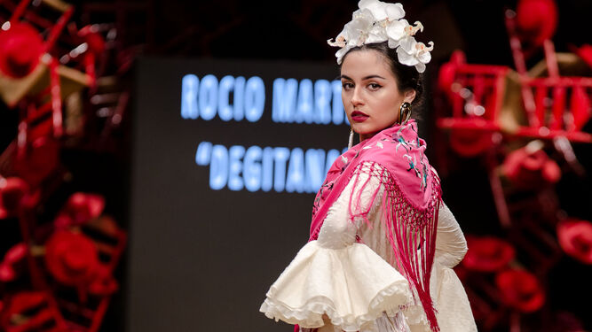 Pasarela Flamenca Jerez 2019: Roc&iacute;o Mart&iacute;n, fotos del desfile