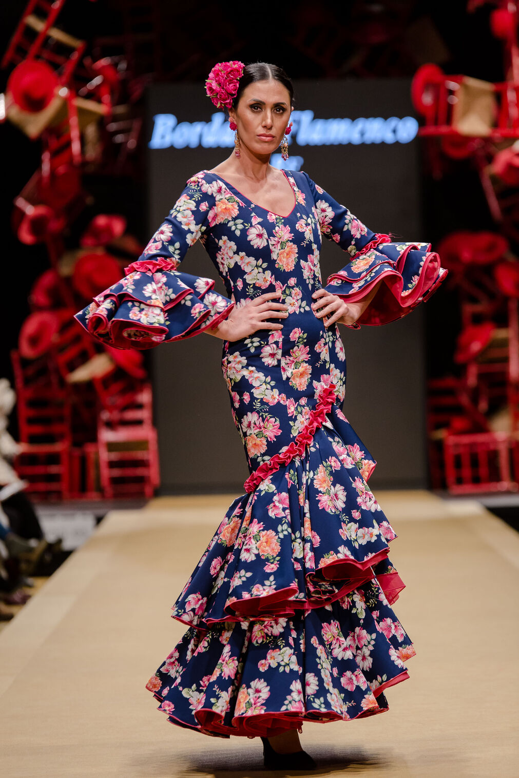 Pasarela Flamenca Jerez 2019: Bordado Flamenco, fotos del desfile